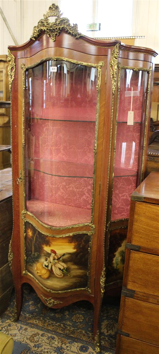 French Louis XV style vitrine